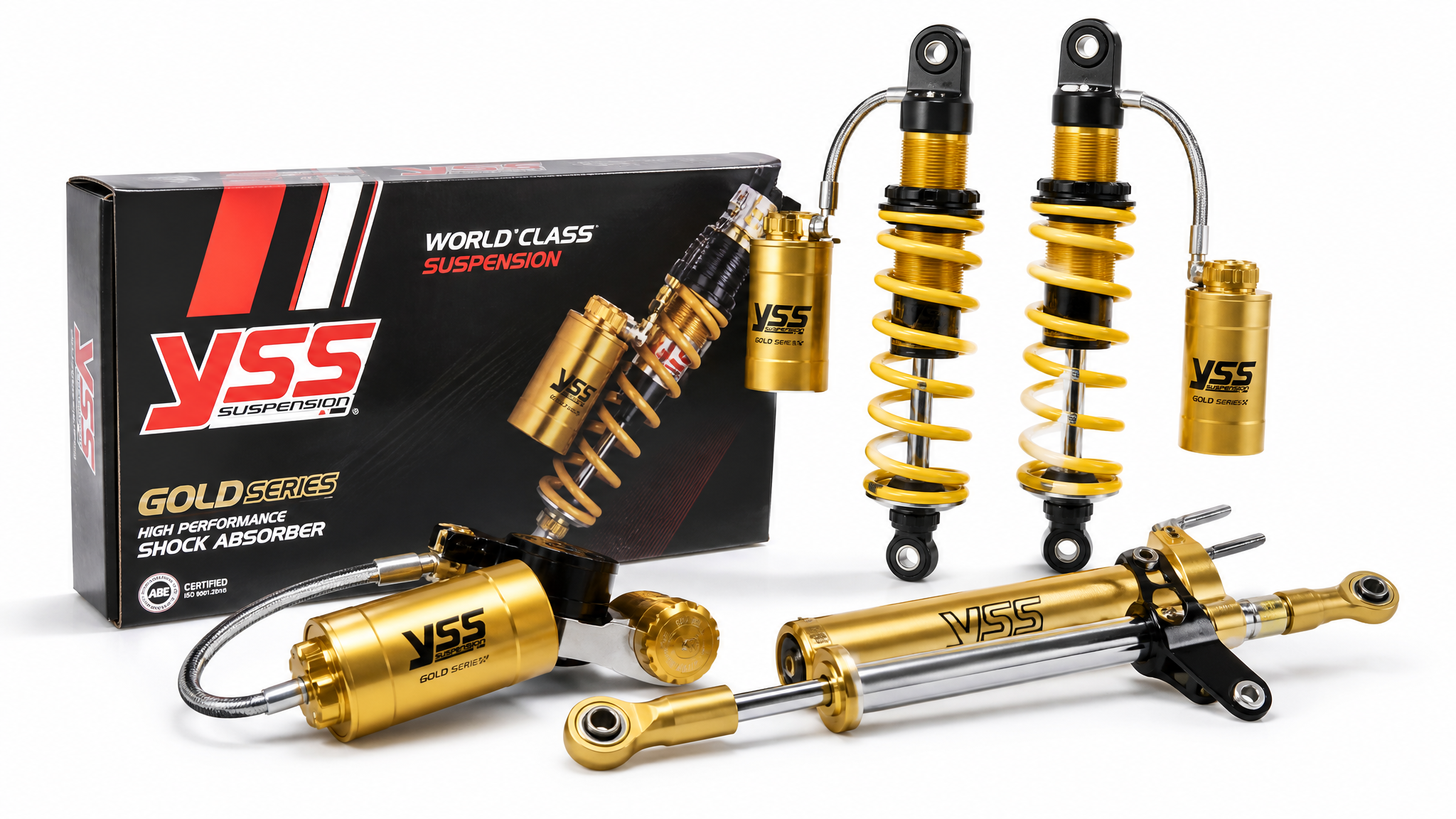 Suspensiones YSS: tecnología de competición para tu moto