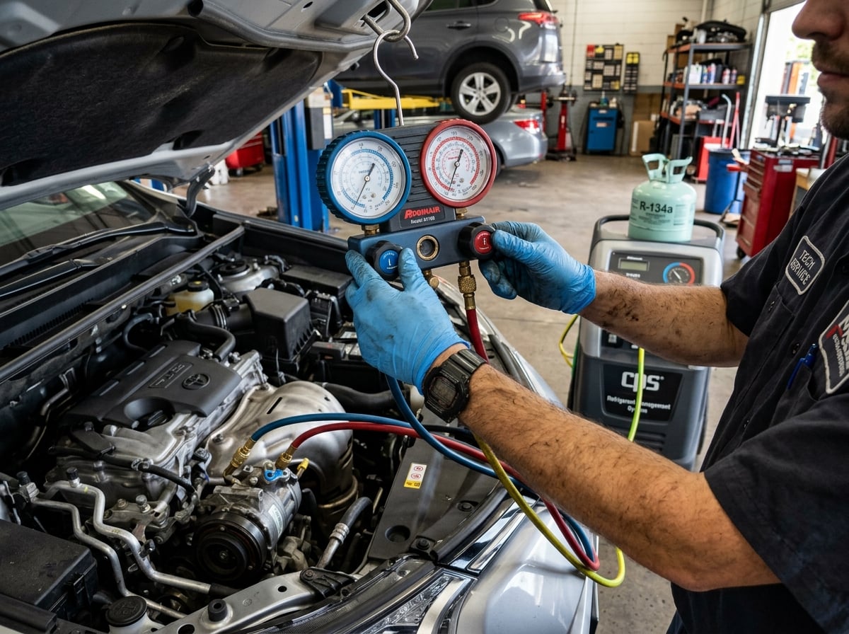 Serviço de Ar-Condicionado — Performance Auto Elétrica