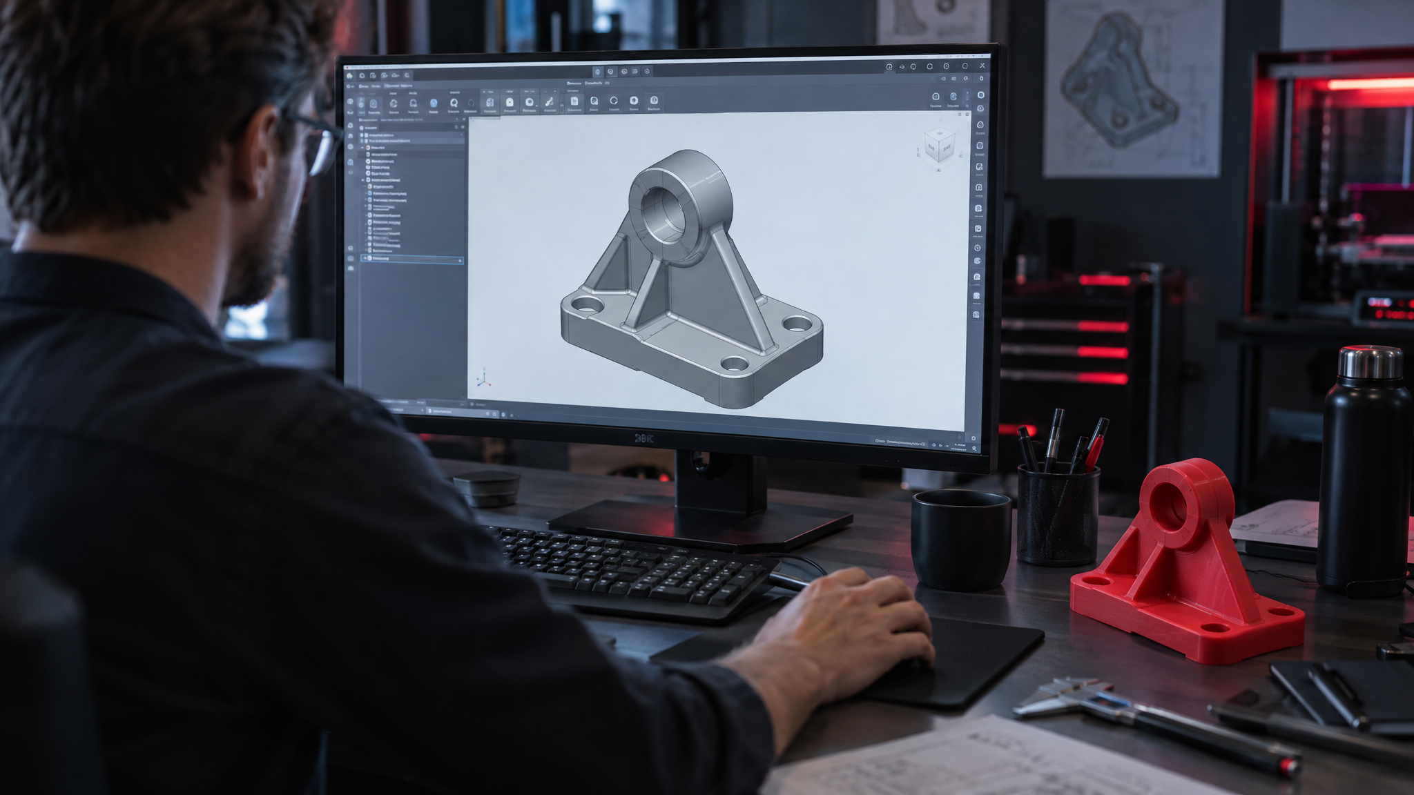 3D Modelleme & CAD Tasarım