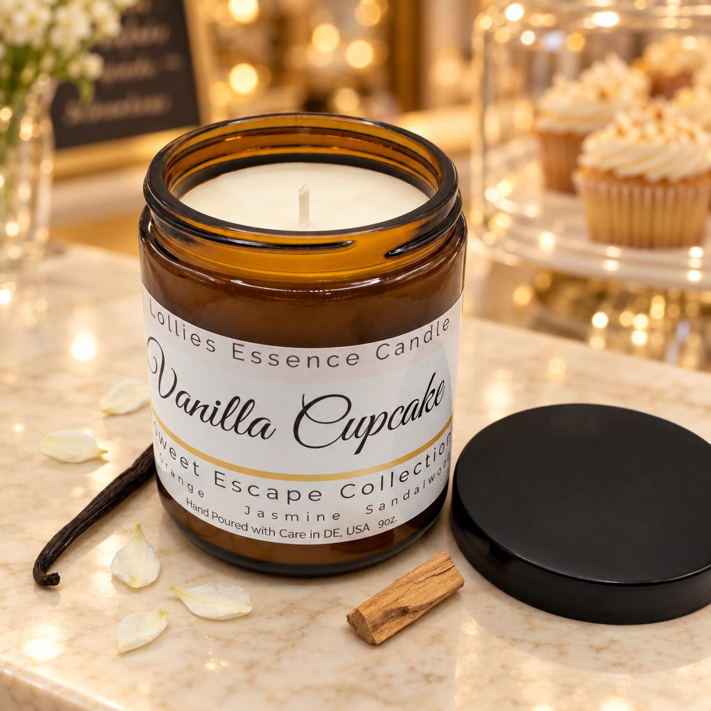 Vanilla Cupcake Candle