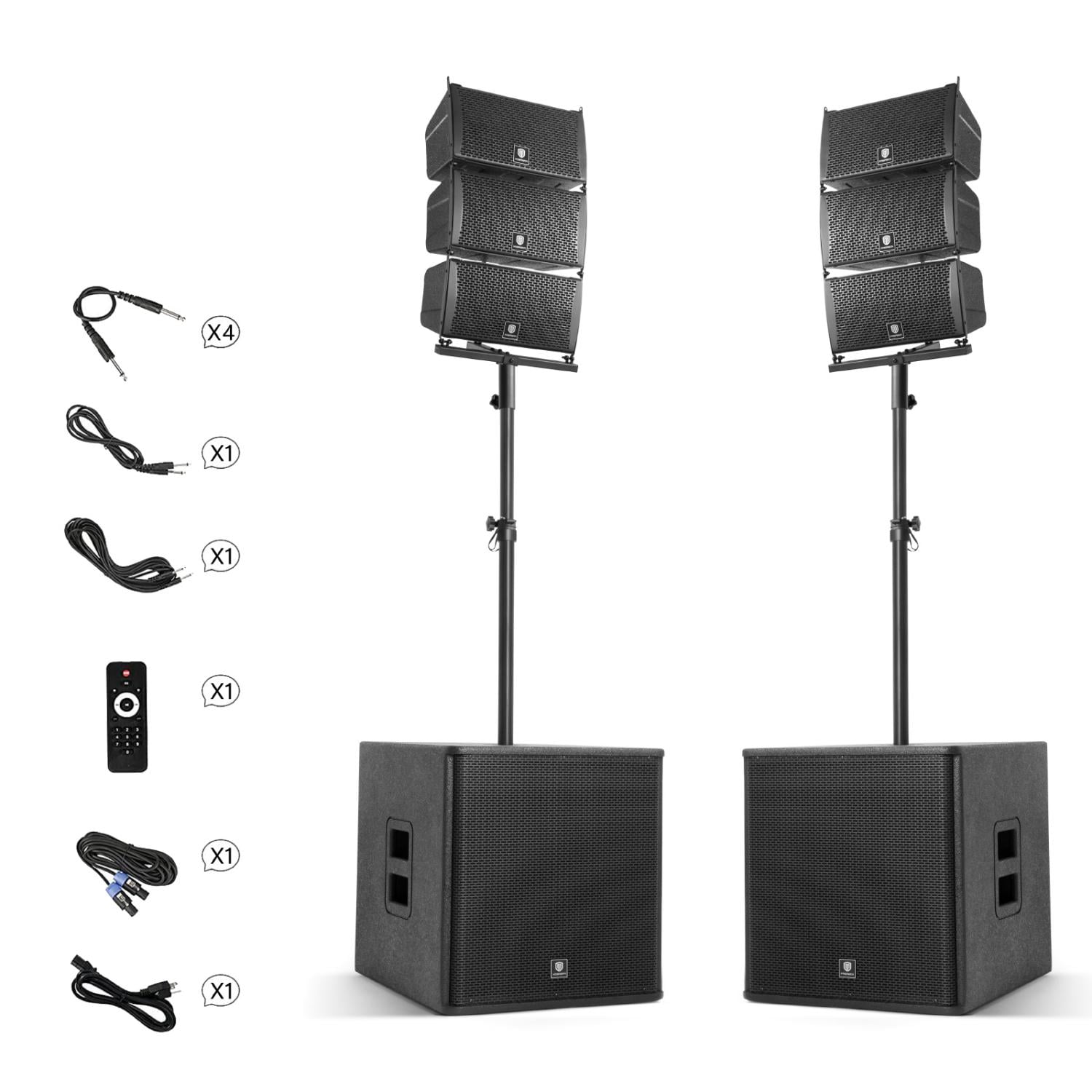 Powered PA Speaker System
