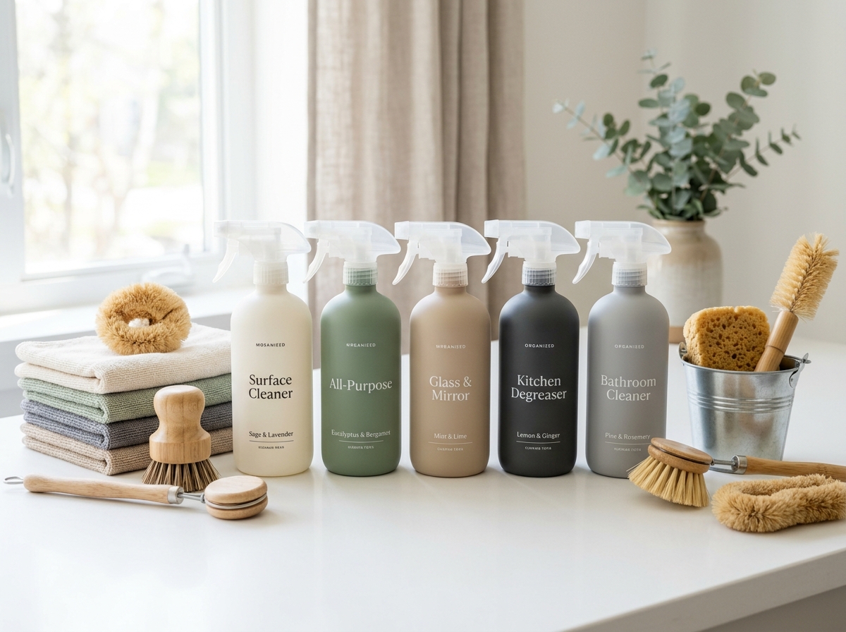 Premium cleaning supplies