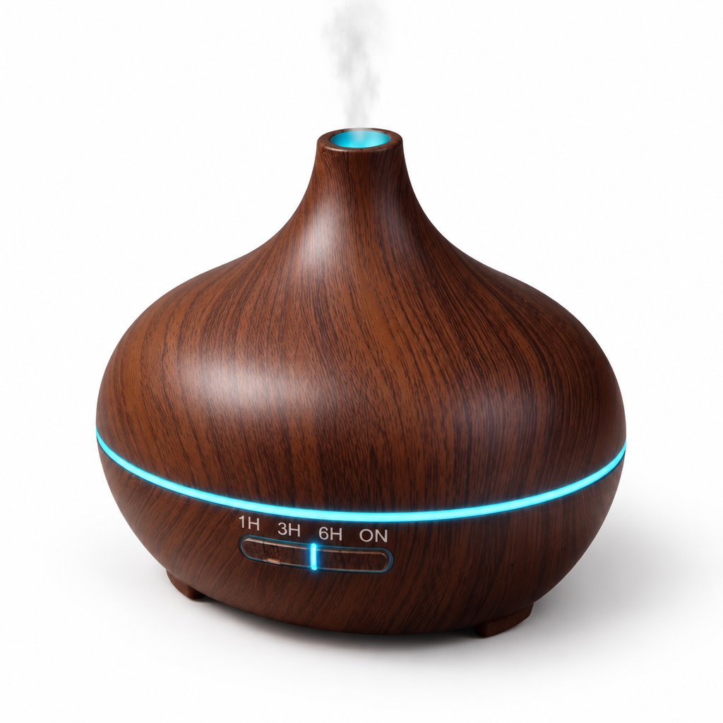 Difusor de Aromas Ultrassônico com LED foto 2