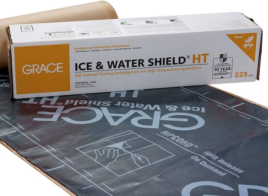 Grace Ice & Water Shield Self-Adhering Roofing Underlayment (36 in. x 36 ft.)