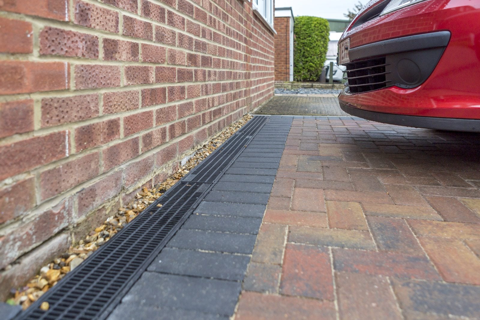 Drainage channel installation