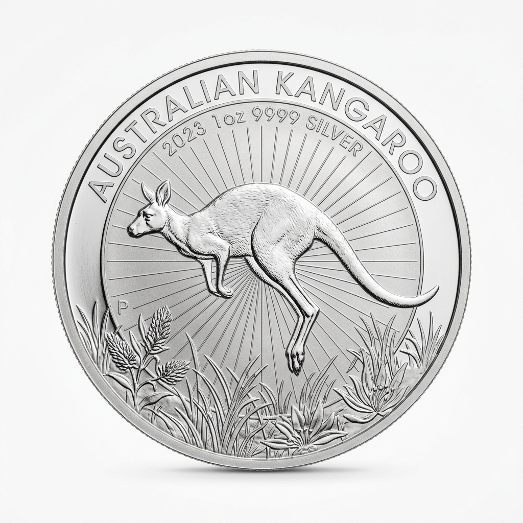 Perth Mint 1 oz Kangaroo 2023 Silver Coin
