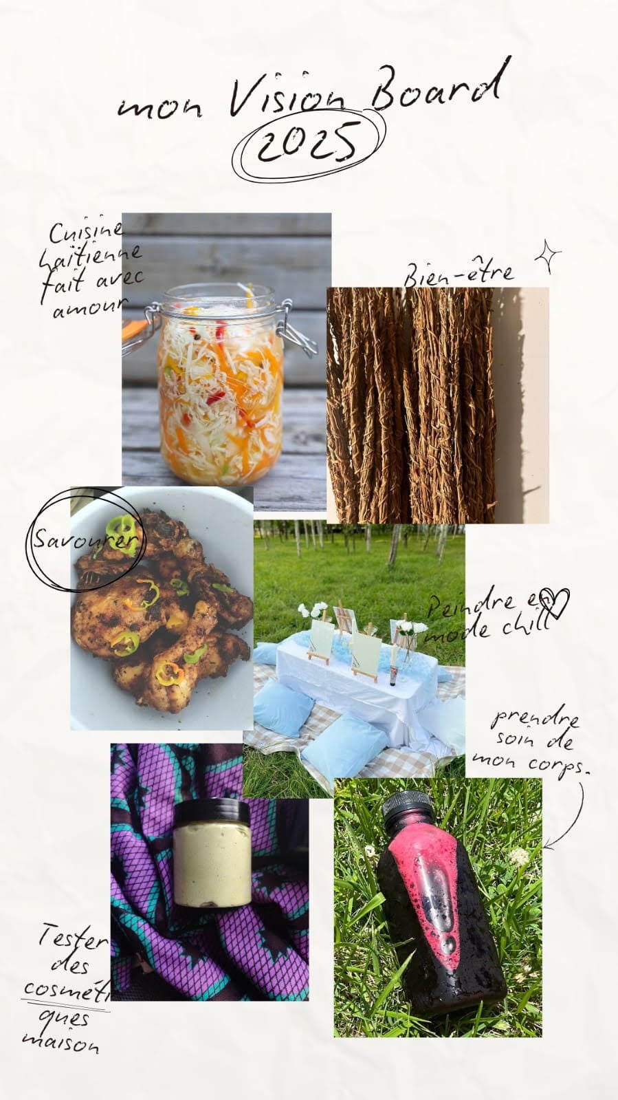 Vision Board atelier Thérapie Mood