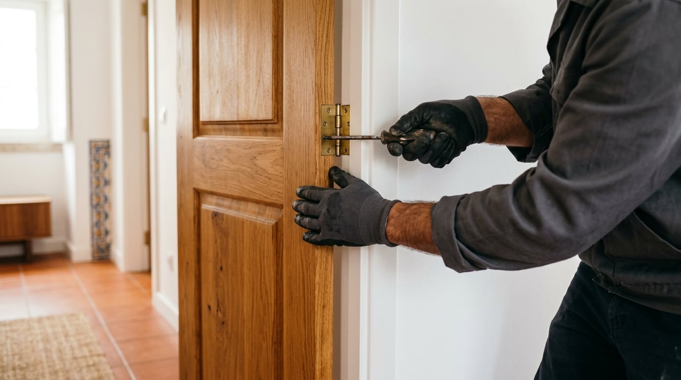 Como Reparar uma Porta que Não Fecha