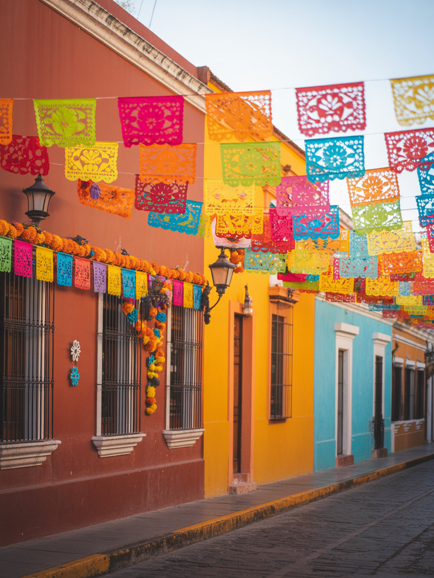 Mexico themed experience zone