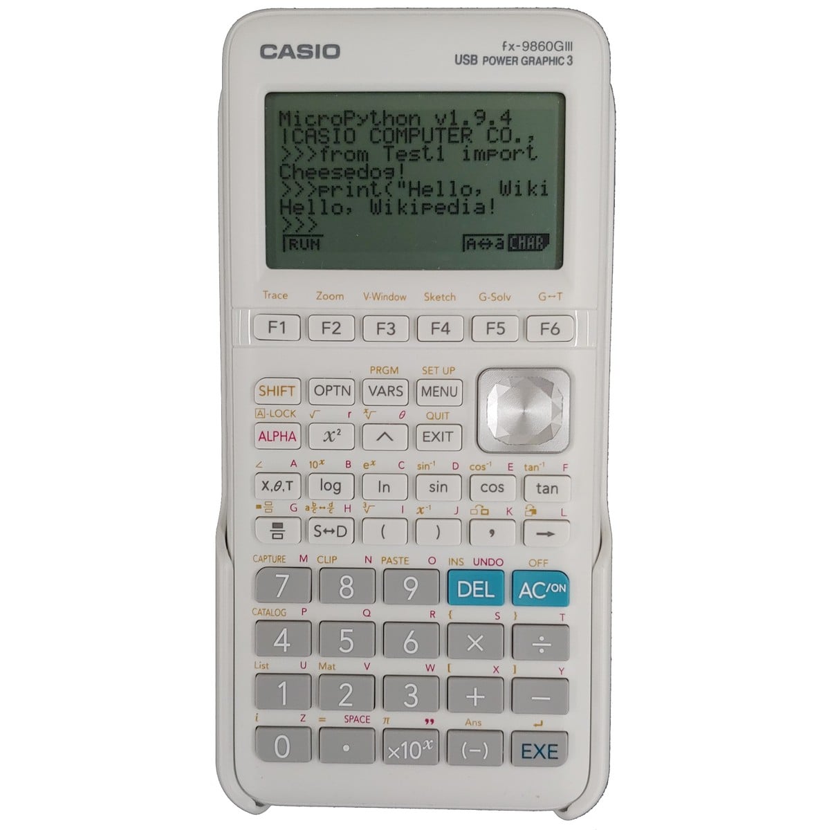 Casio fx-9860GIII — fx-9860GIII