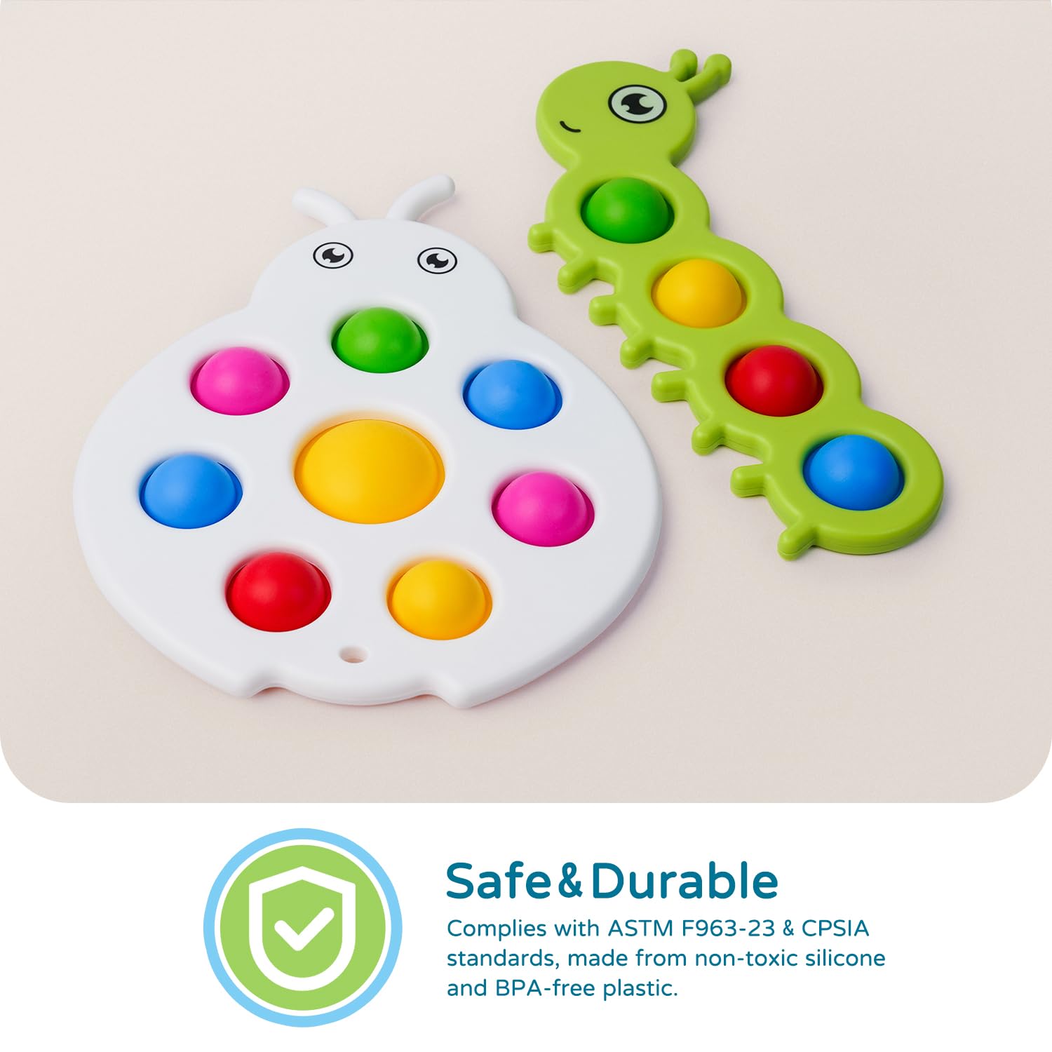 LiKee Baby Fidget Popper Sensory Toy — speech development toy