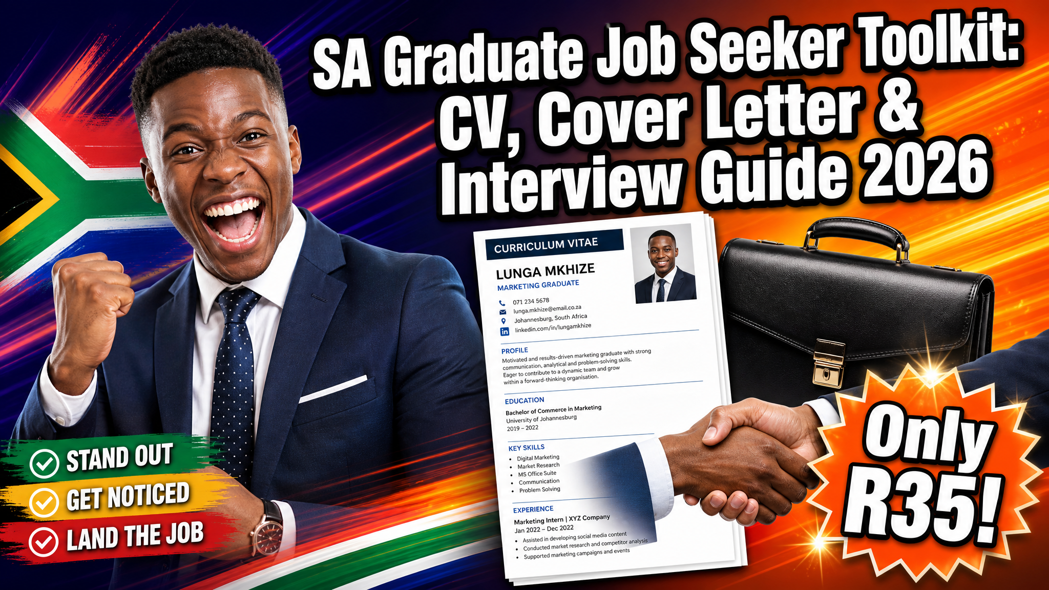 SA Graduate Job Seeker Toolkit: CV, Cover Letter & Interview Guide 2026