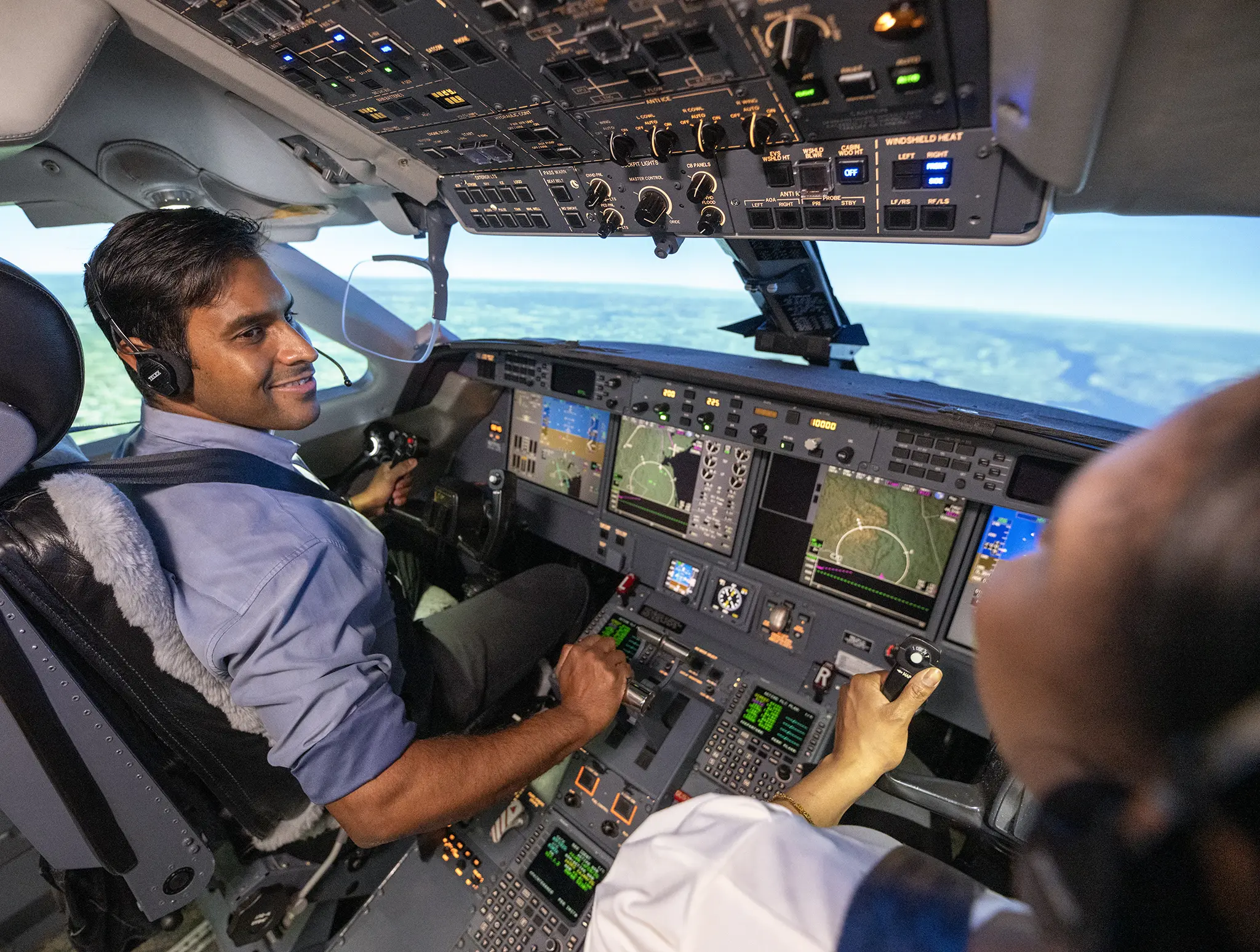 Pilot training environment