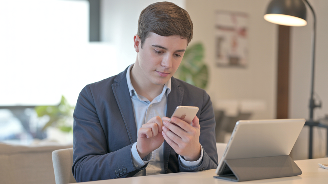 Mobile point of sale system for mortgage applications on smartphone and tablet