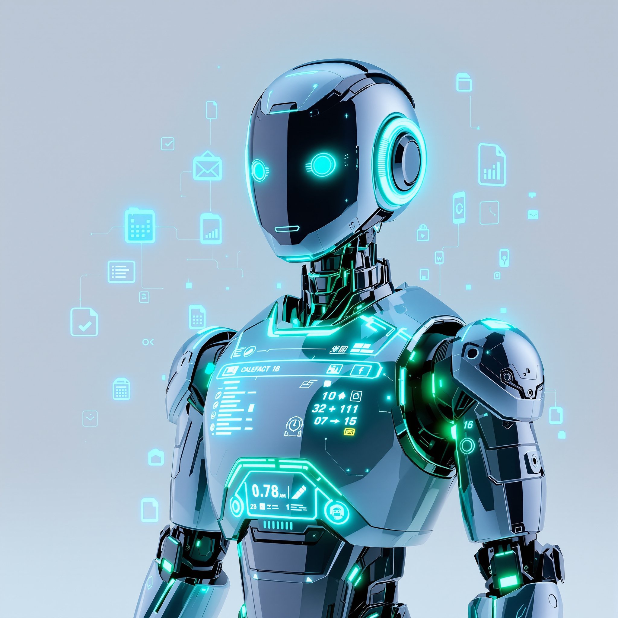 Robot 3D - Agente Administrativo