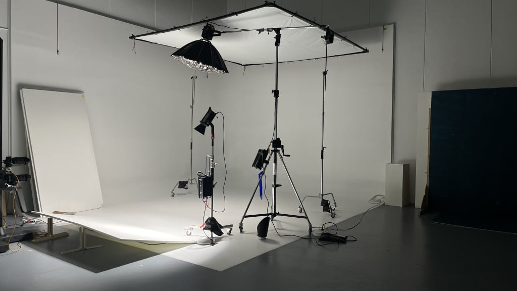 The Blumin Studio professional photography setup