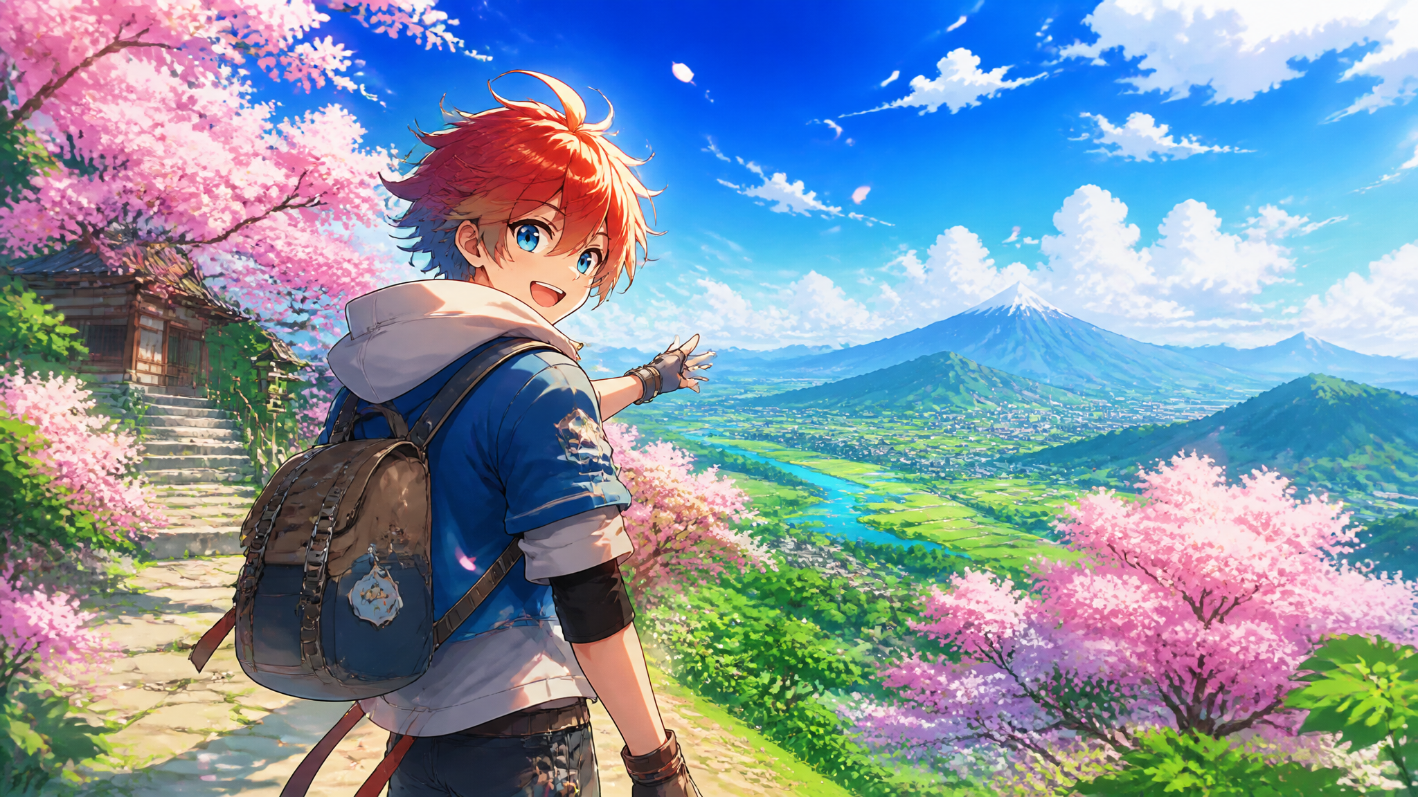 Anime Stili Karakter Sahnesi — AI ile üretilmiş kapak görseli