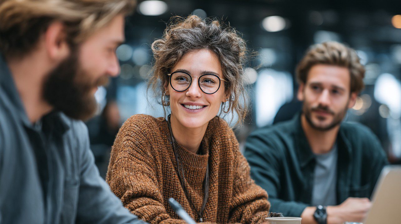 Equipe da Confidence Assessoria em reunião de trabalho