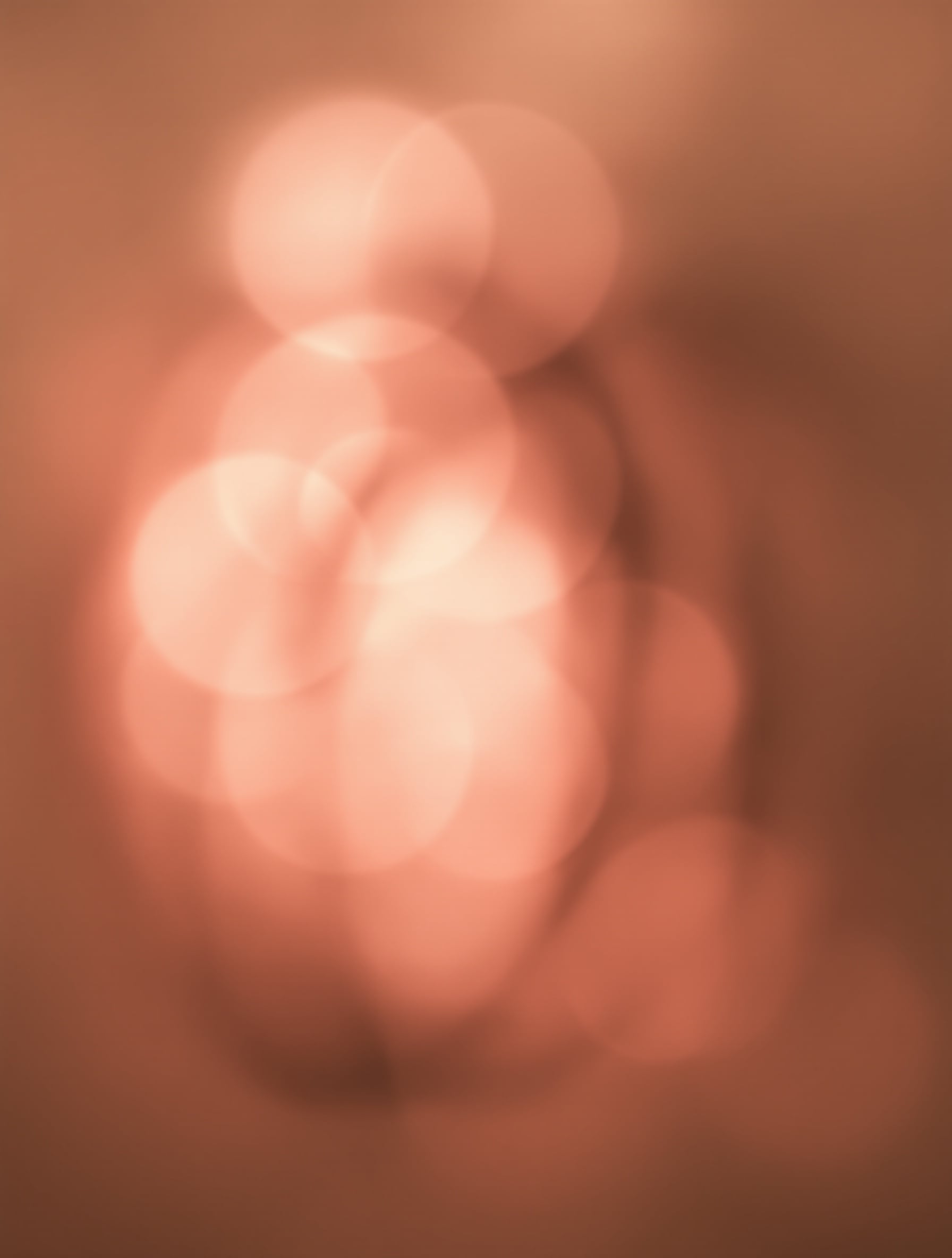 Mystery jewelry silhouette with golden aura glow