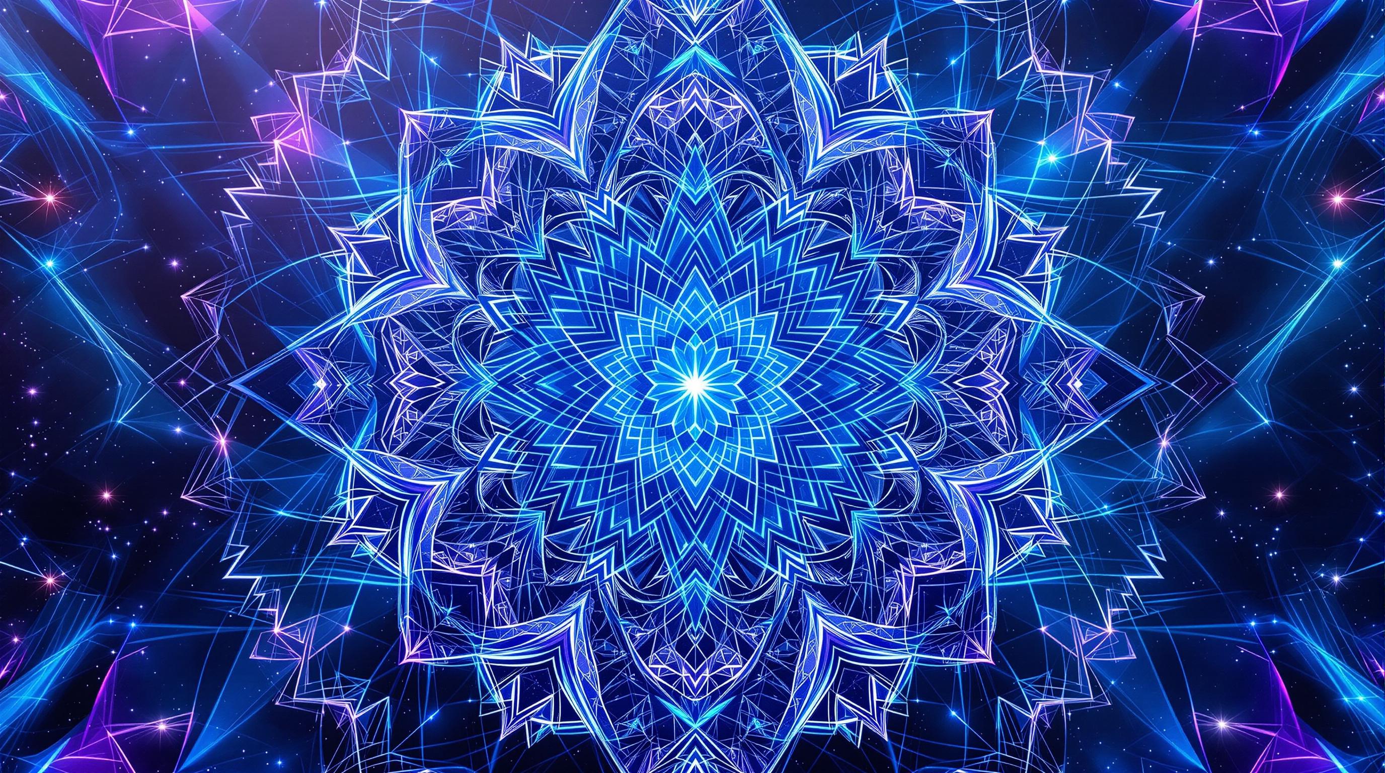 Sacred Geometry Fractal