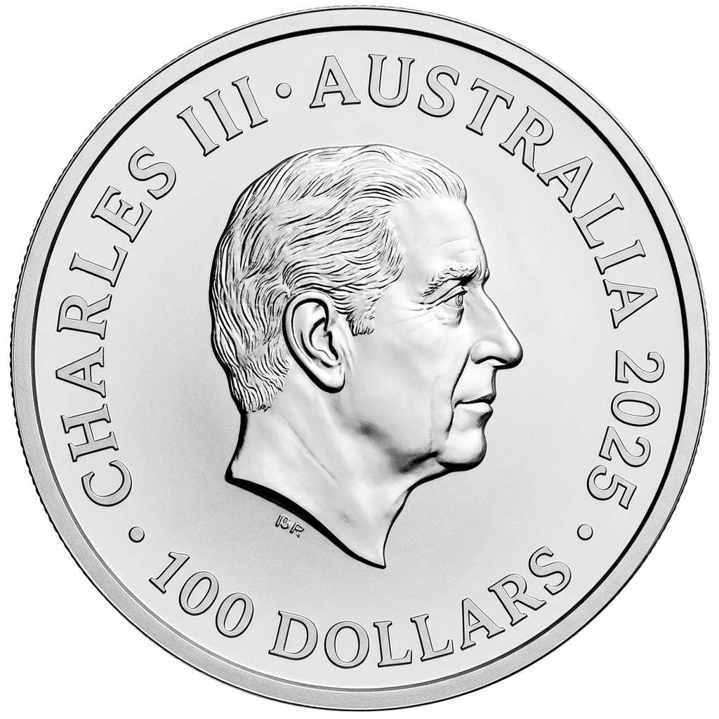 Perth Mint 1 oz Kangaroo 2025 Platinum Coin