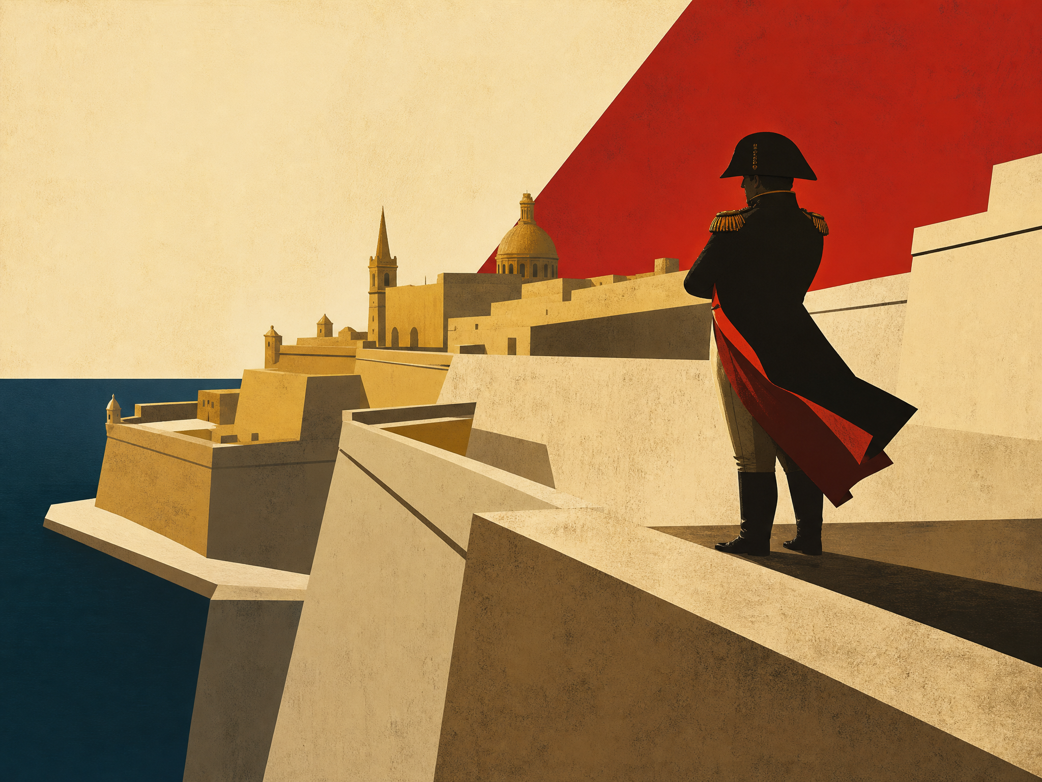 Bonaparte à La Valette (Malte)
