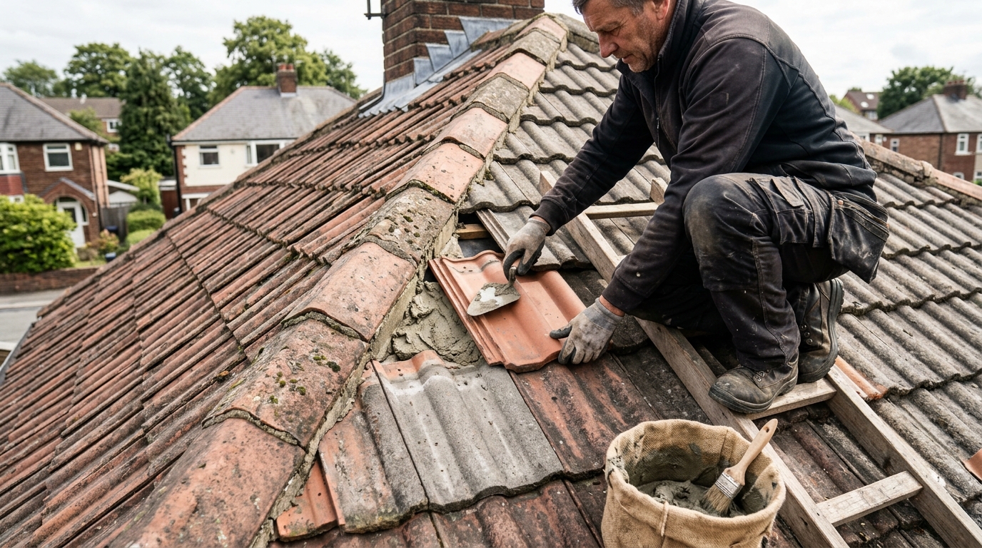 Professional roofing work on British homes in Bristol