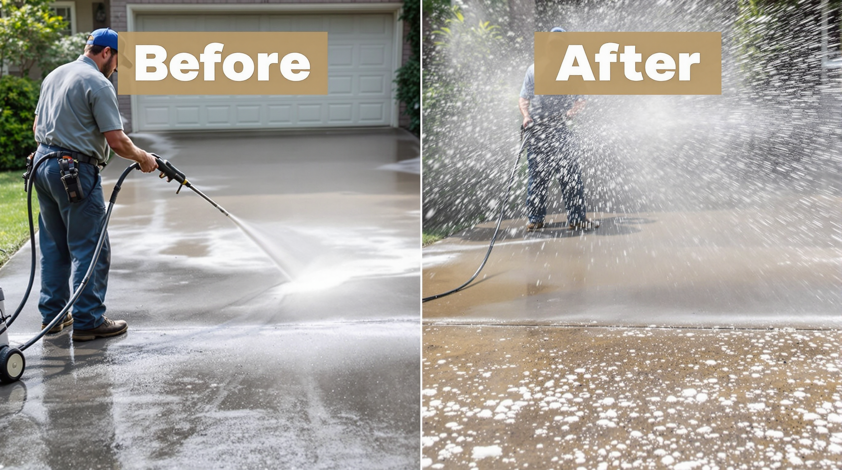 Illustration: Pressure washing equipment