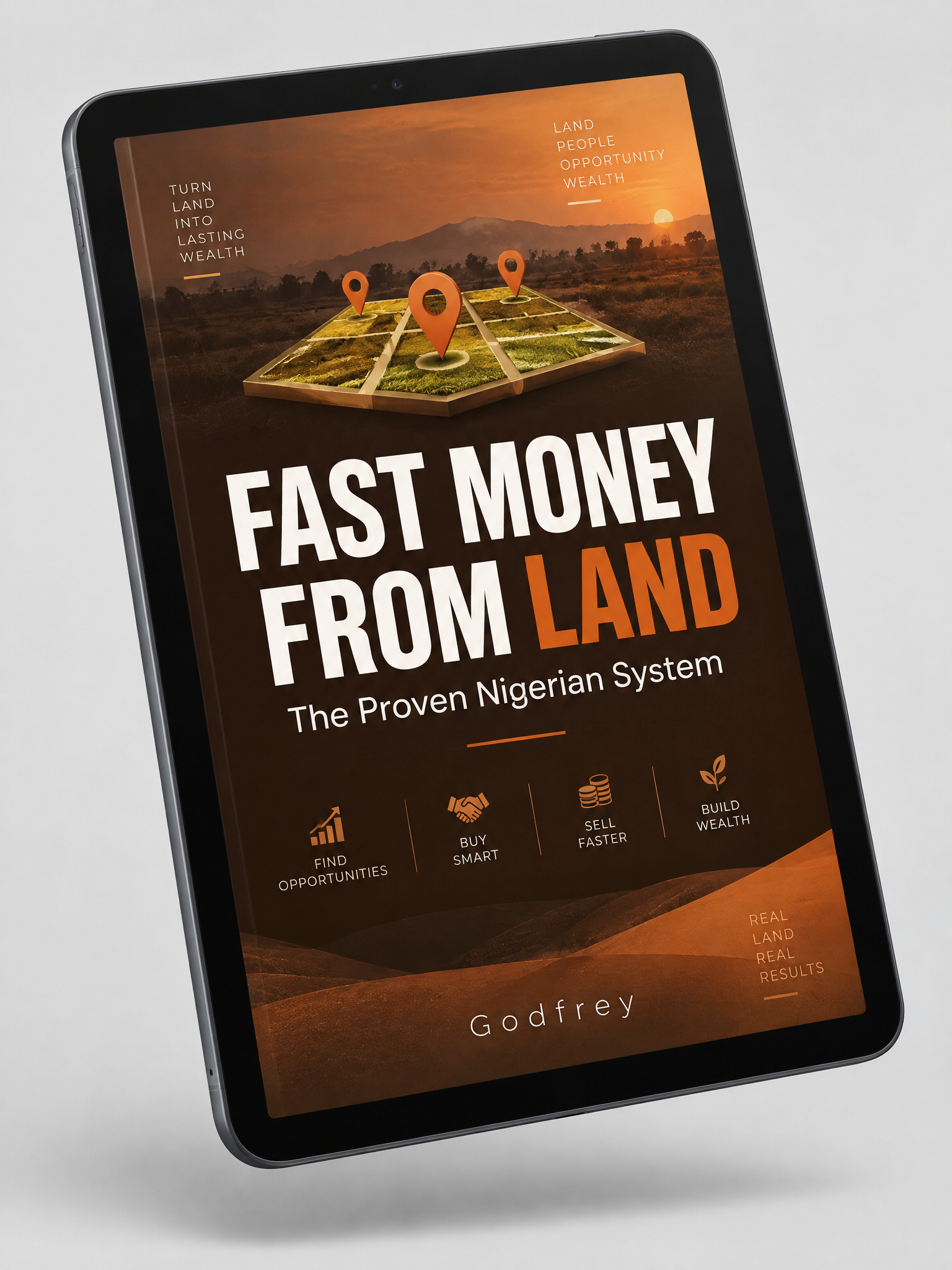 Fast Money From Property ebook cover mockup