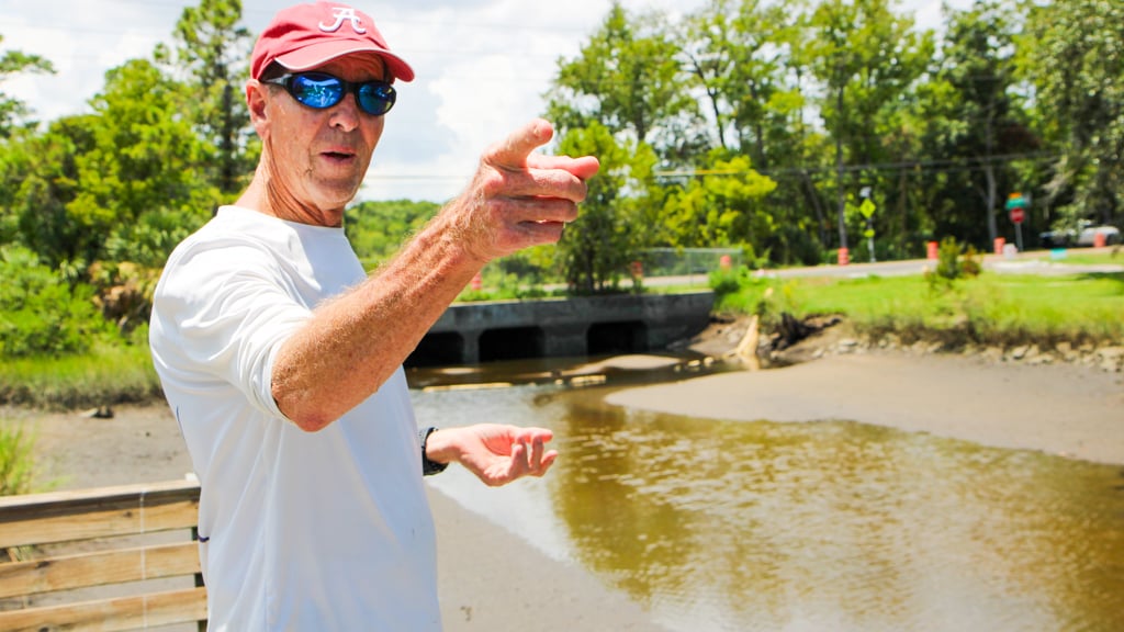 Sandalwood Canal drainage system in Jacksonville
