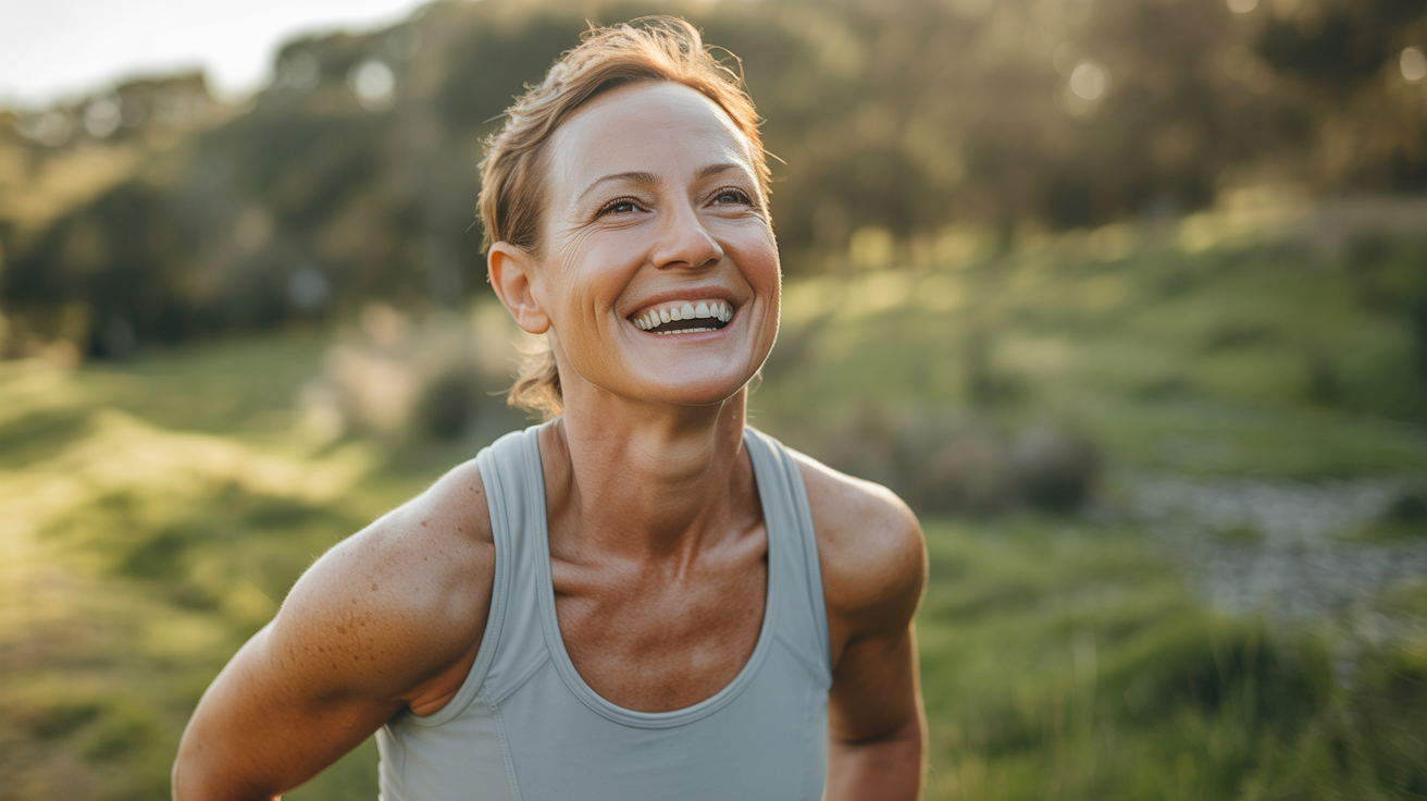 Weight loss transformation success background