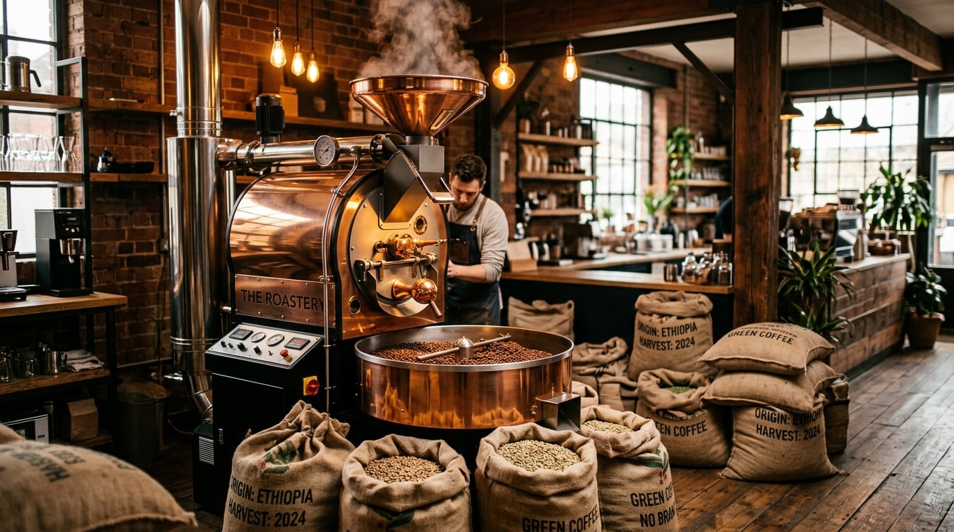 How Can an Interactive Website Help a Local Coffee Roaster?