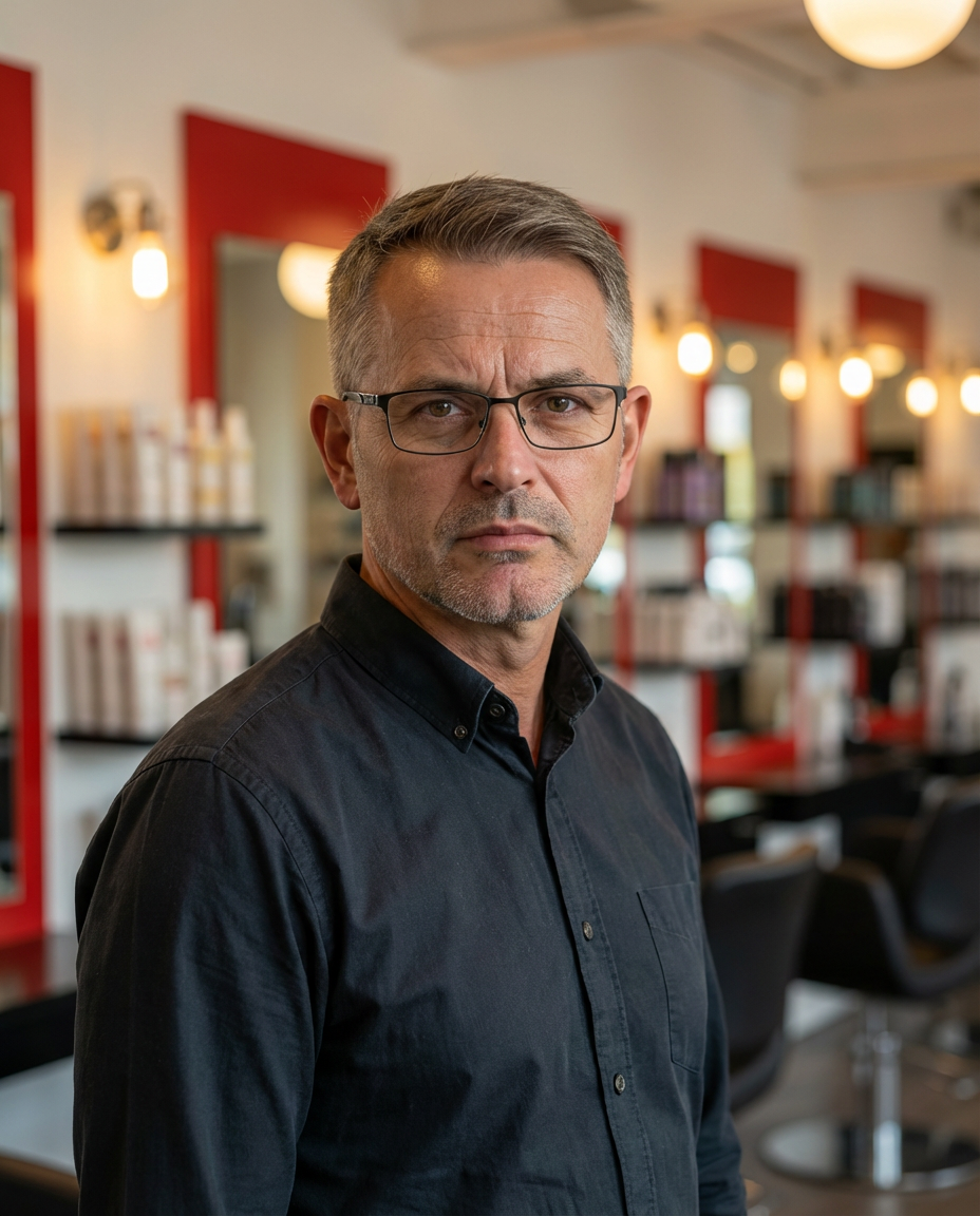 Q. Ademi - Inhaber und Friseurmeister bei New Look Singen