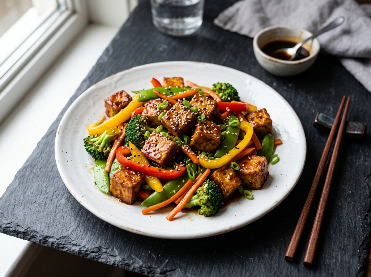 Photo of Teriyaki Tofu Stir-Fry