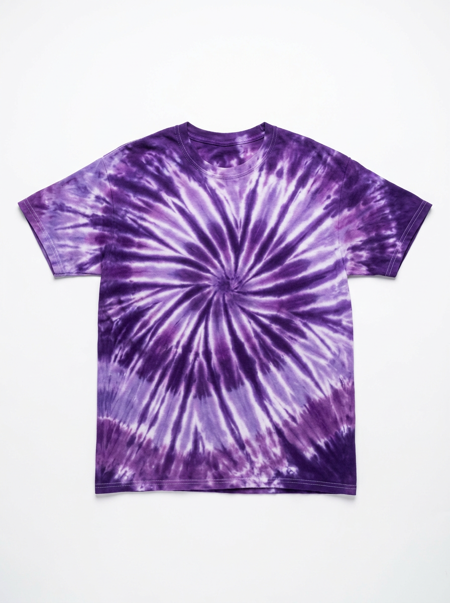 Camiseta Tie-Dye Roxa