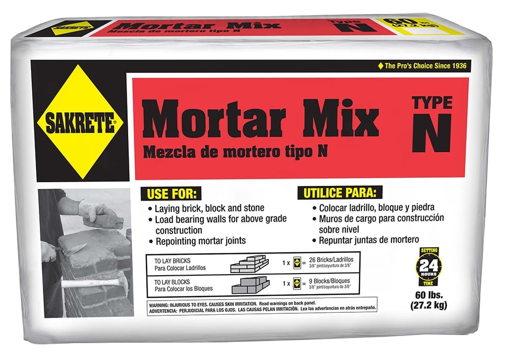 SAKRETE 60 lb. Mortar Mix Type S