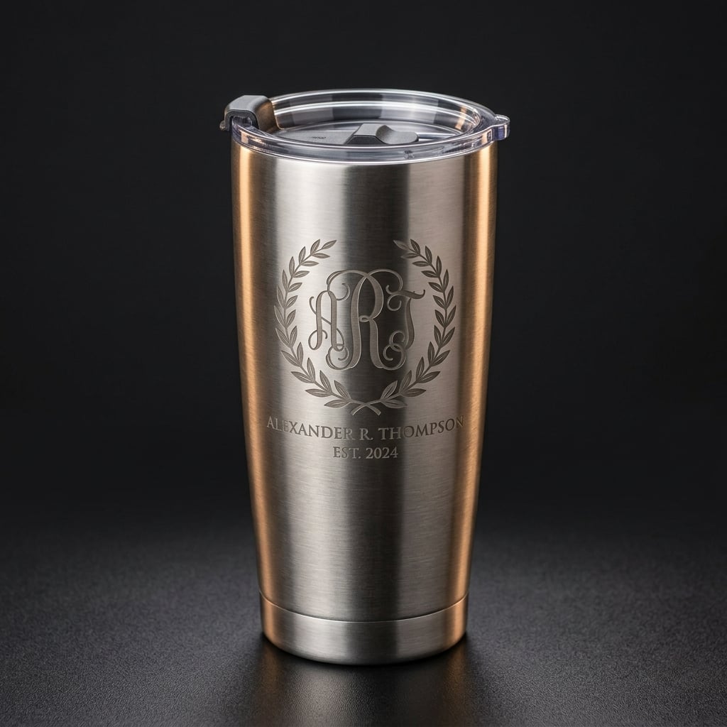Engraved Stainless Tumbler