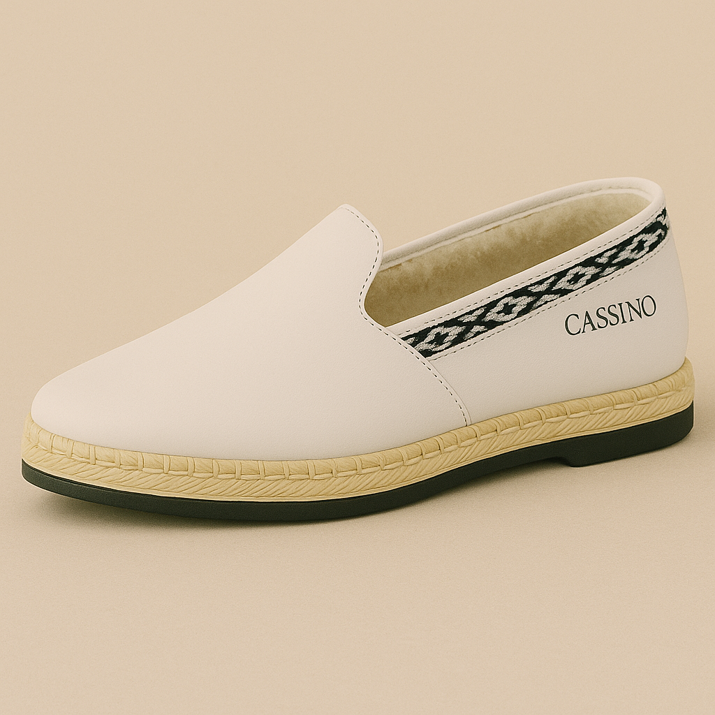 Palermo White Slip-On