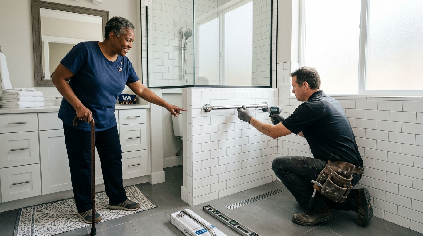 HISA: The Ramp and Roll-In Shower Grant Most Veterans Qualify For