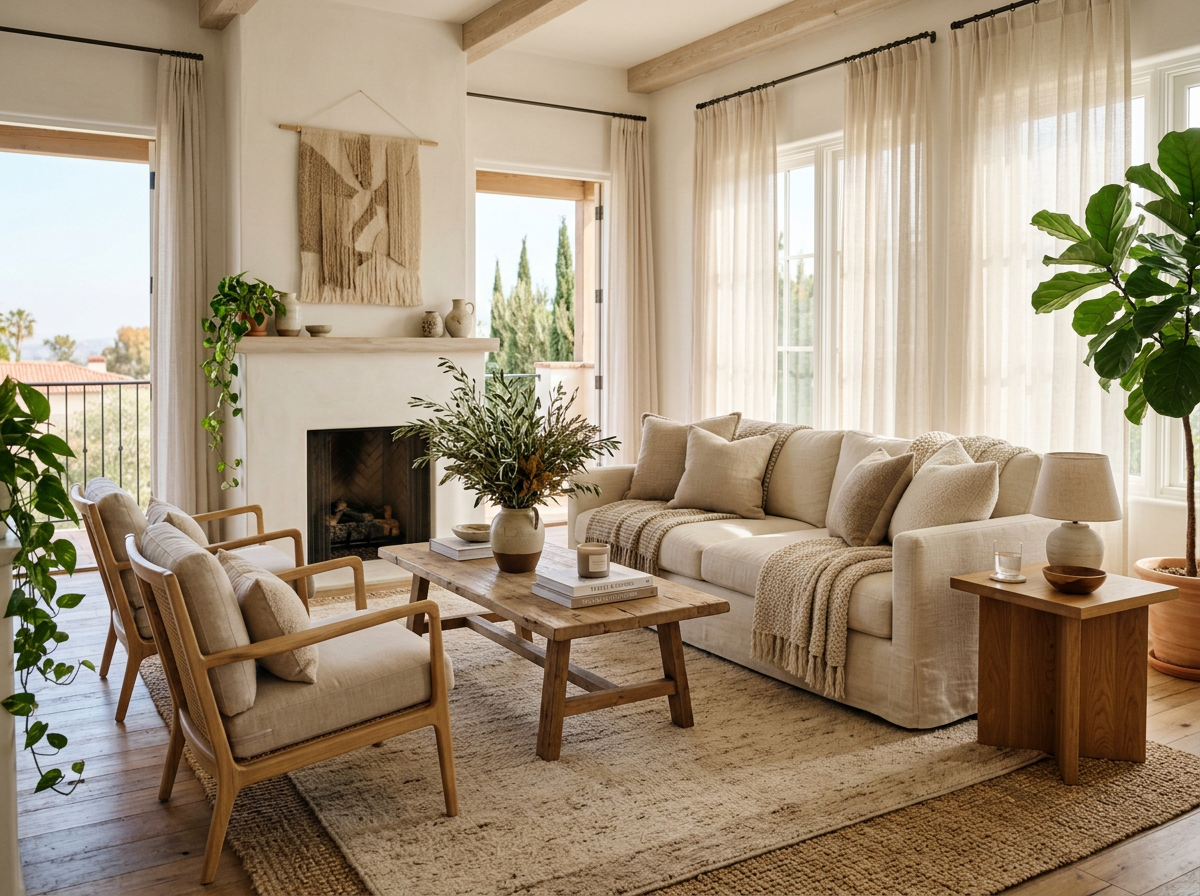 Illustrative styling example — The Living Room