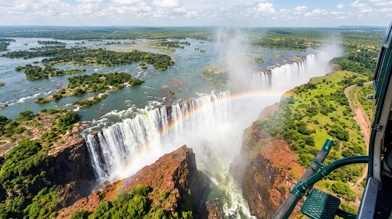 Doorless Helicopter Flights Over Victoria Falls: The Ultimate Guide
