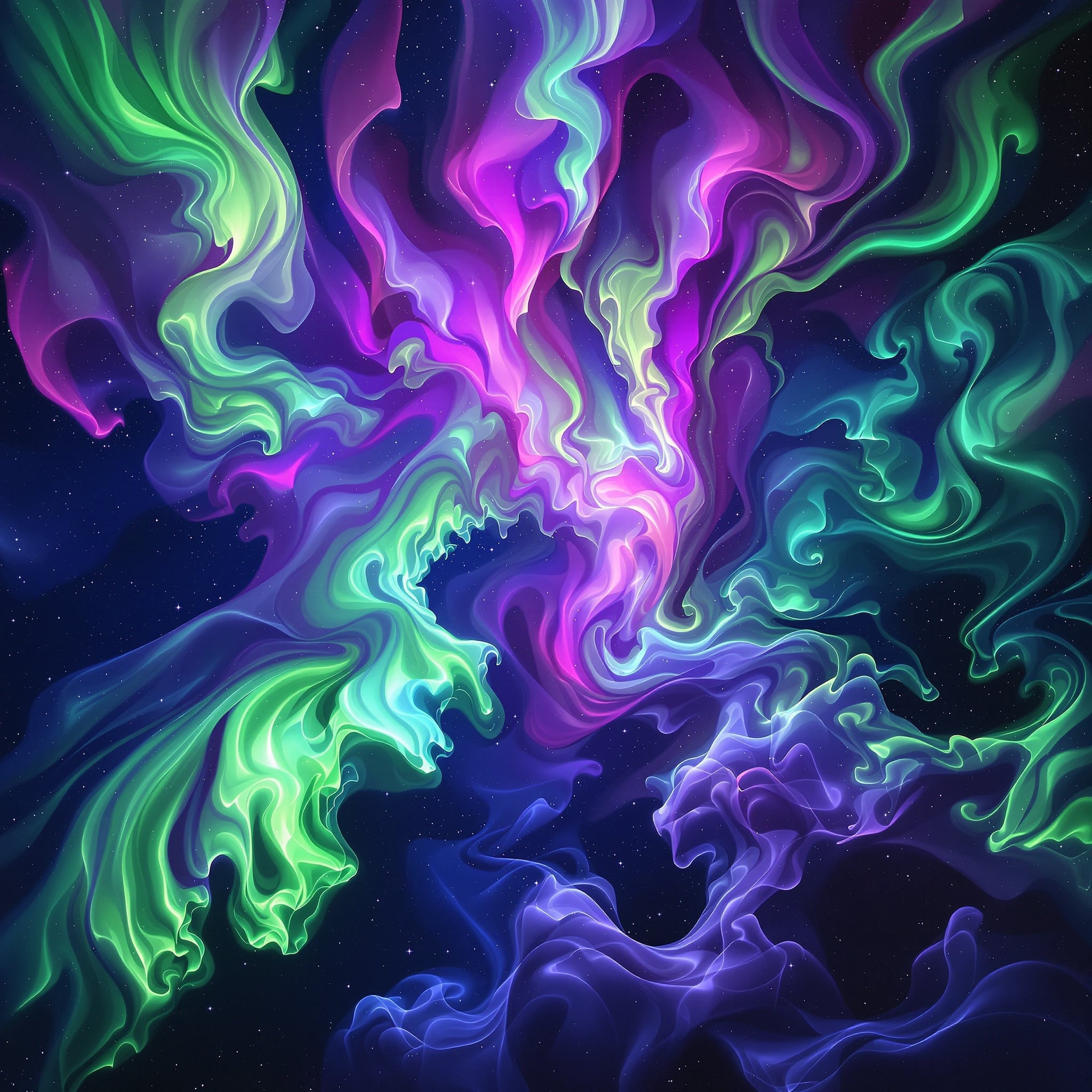 Moss.Loch.Aurora fractal artwork