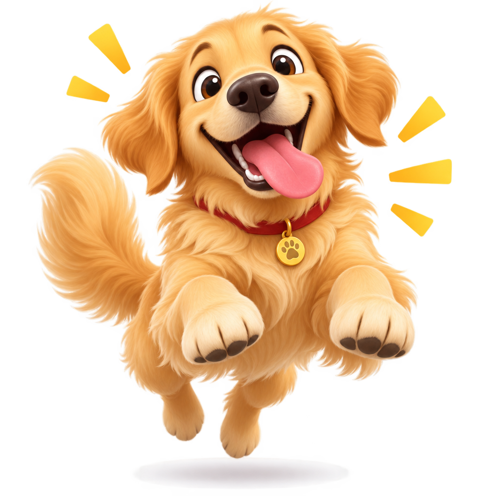 Golden Retriever Energy