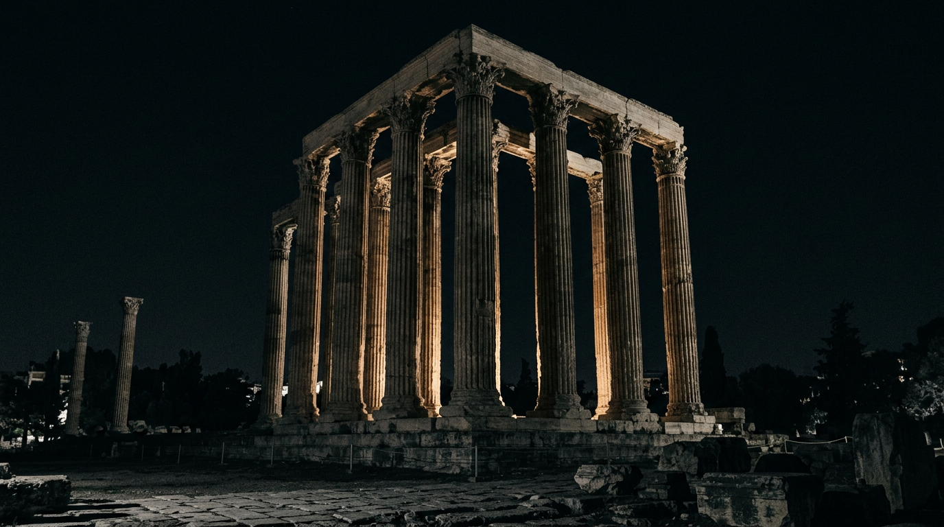 Classical architectural columns