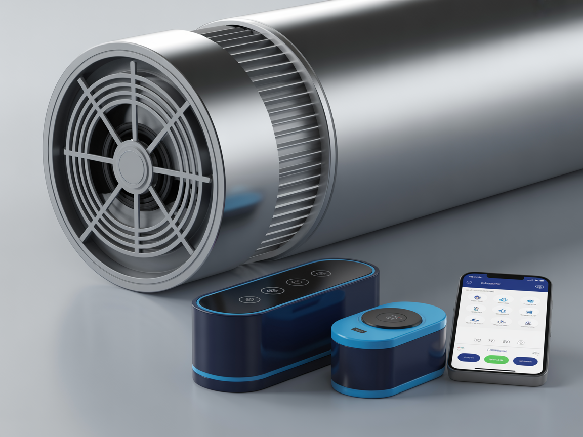 Roller shutter motor and smart control system