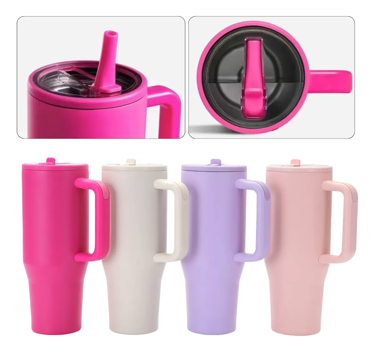 Copo Térmico Inox 1200ml — opções de cores disponíveis