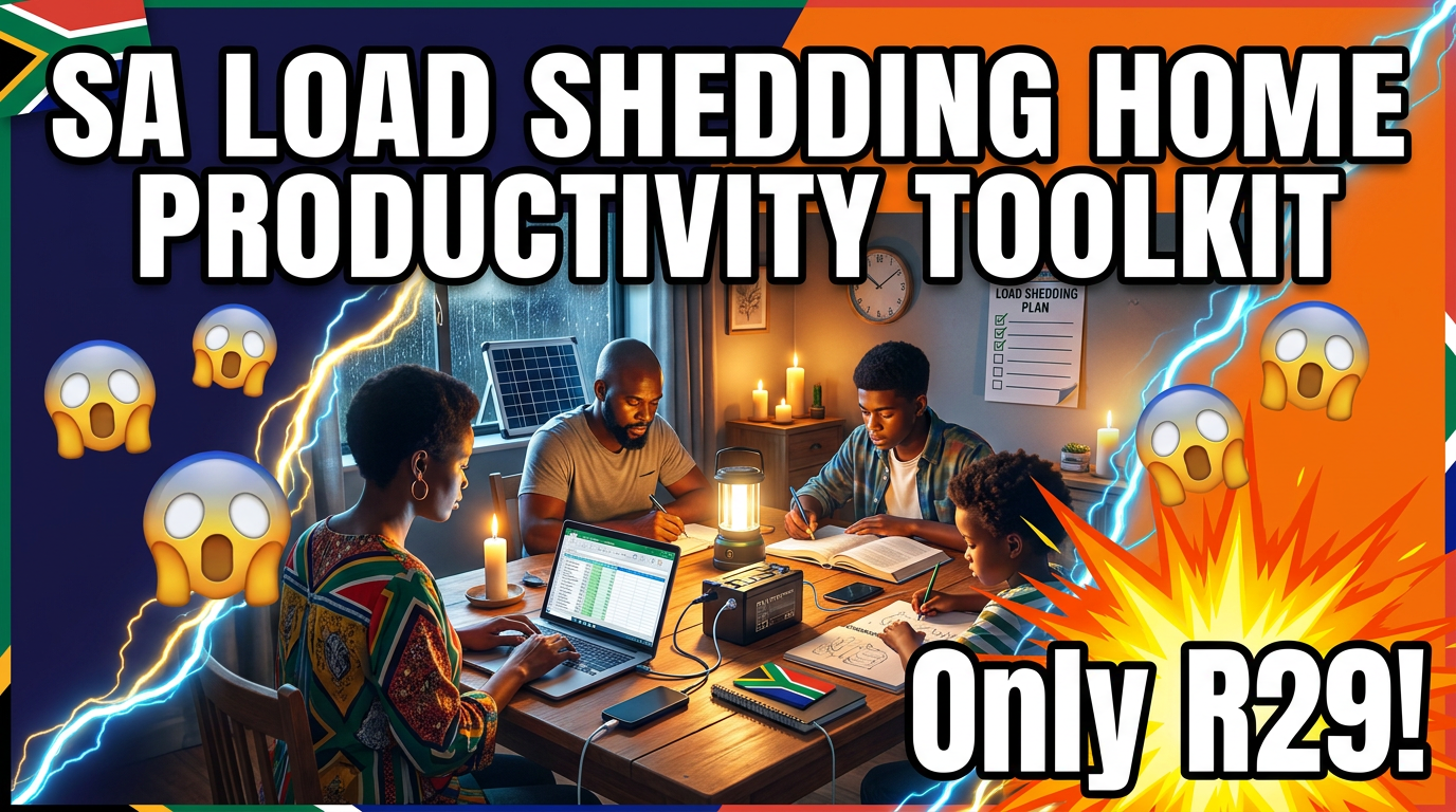 SA Load Shedding Home Productivity Toolkit
