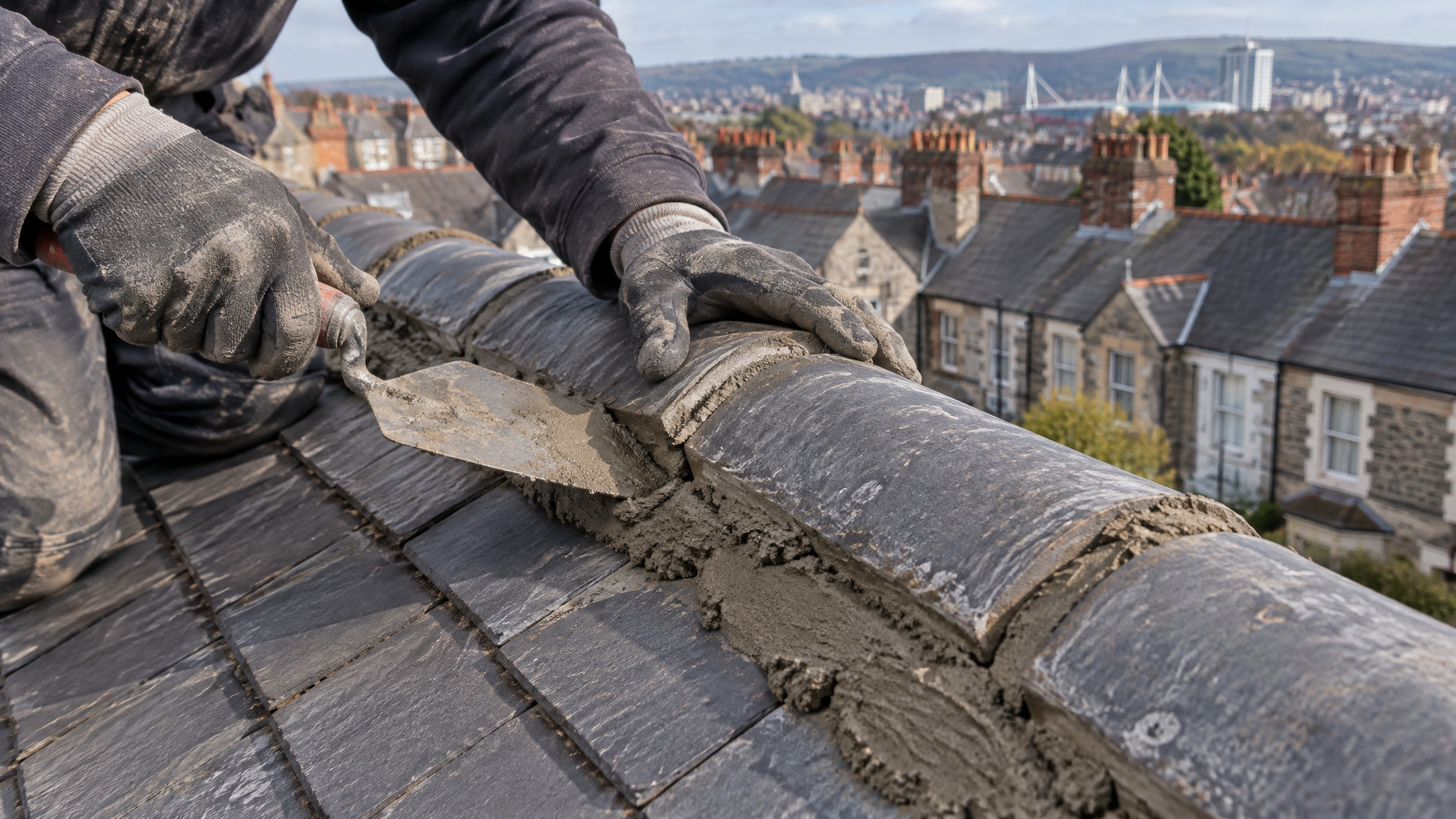 Roof Repairs project 3 in Cardiff