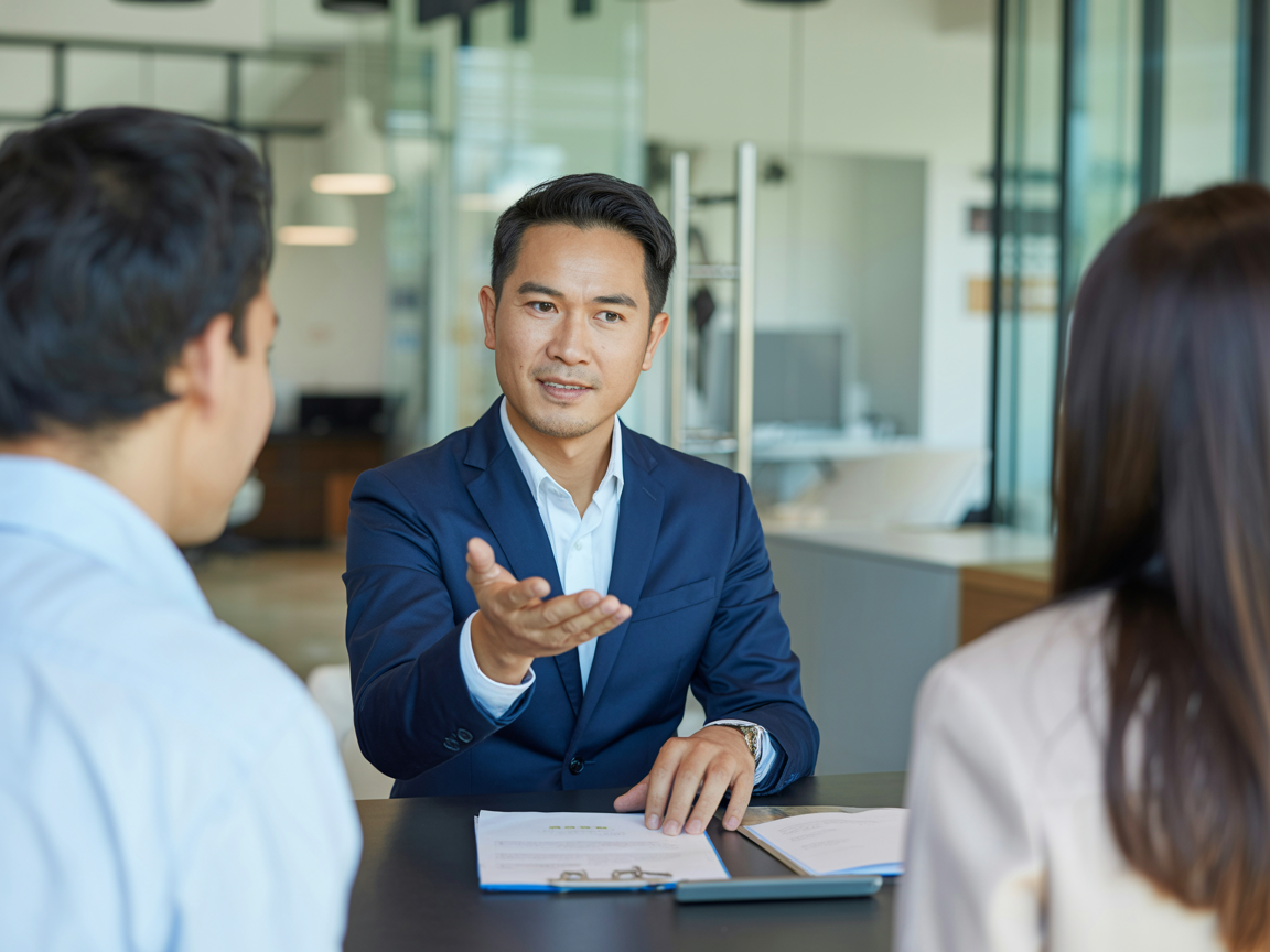 Peter J Kim with tech employee clients