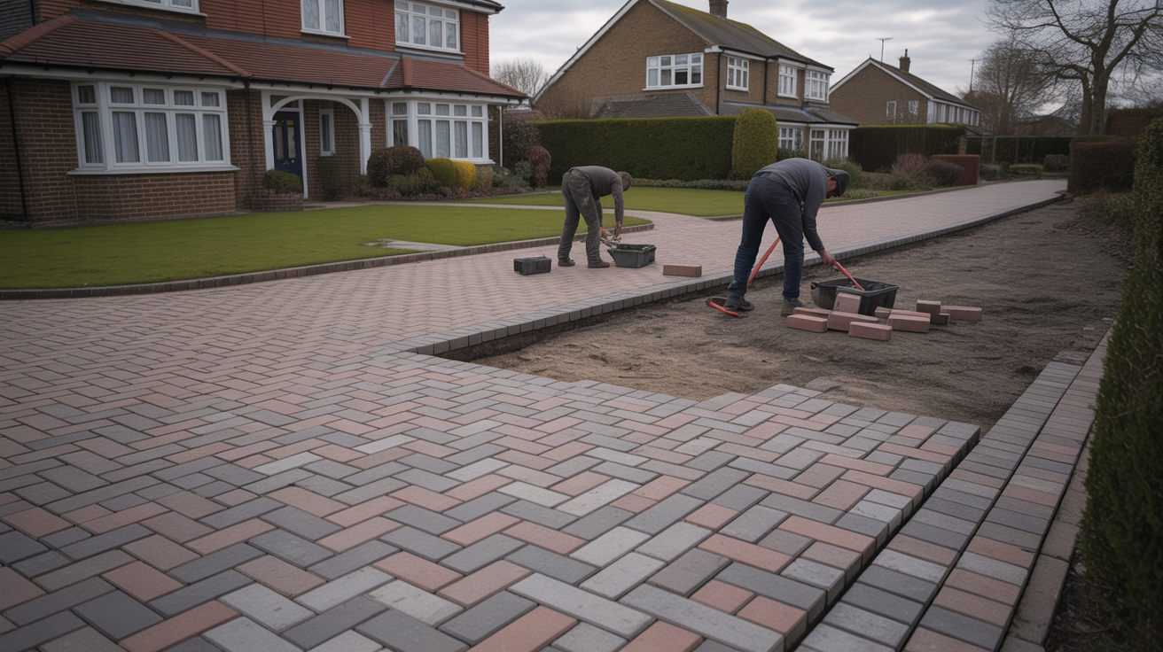 Quality block paving installation